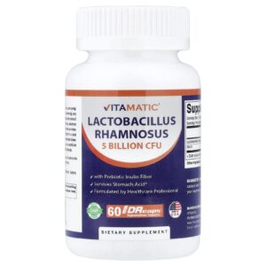 Vitamatic Lactobacillus Rhamnosus 60 Cápsulas de Hipromelose DRcaps®