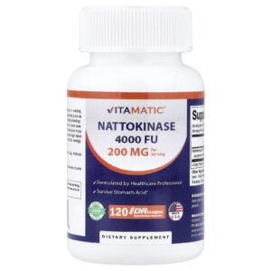 Vitamatic Nattokinase 120 DRcaps® (100 mg por Cápsula)