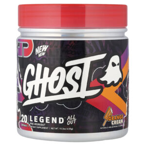 Ghost Pré-treino Legend® All Out Creme de Laranja 430 g (152 oz)