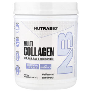 NutraBio Multicolágeno Sem Sabor 405 g (142 oz)