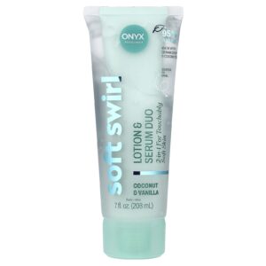 Onyx Professional Soft Swirl Loção e Sérum Duo Coco e Baunilha 208 ml (7 fl oz)