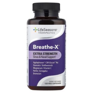 LifeSeasons Therapeutics Breathe-X® 120 Cápsulas Vegetais