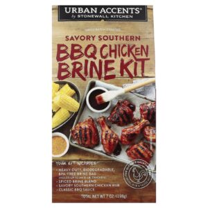 Urban Accents Kit Saboroso de Salmoura de Frango para Churrasco do Sul 198 g (7 oz)