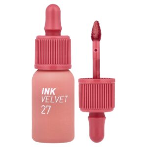 Peripera Lip Tint Ink Velvet 27 Nude Morango 4 g (014 oz)