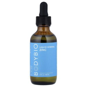 BodyBio Zinco Mineral Líquido 59 ml (2 fl oz)
