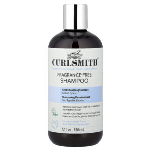 Curlsmith Shampoo sem Perfume Todos os Tipos de Cachos 355 ml (12 fl oz)
