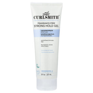 Curlsmith Gel de Fixação Forte Todos os Tipos de Cachos Sem Perfume 237 ml (8 fl oz)