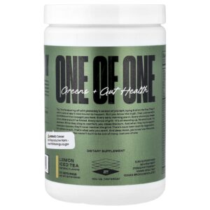 ONE OF ONE Greens + Intestinal Chá Gelado de Limão 360 g (127 oz)