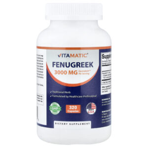 Vitamatic Feno-Grego 320 Cápsulas (150 mg por Cápsula)