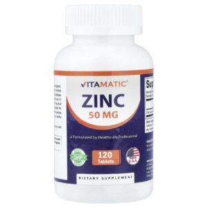 Vitamatic Zinco 50 mg 120 Comprimidos