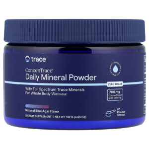 Trace Pó Mineral Diário ConcenTrace® Açaí Azul Natural 132 g (465 oz)