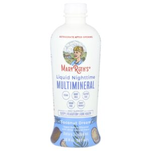 MaryRuths Multimineral Líquido Noturno Sonho de Coco 887 ml (30 fl oz)