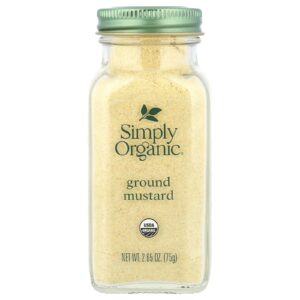 Simply Organic Mostarda Moída 75 g (265 oz)