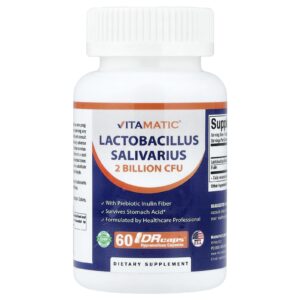 Vitamatic Lactobacillus salivarius 2 Bilhões de UFCs 60 DRCaps®