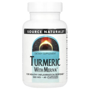 Source Naturals Cúrcuma com Meriva® 60 Cápsulas