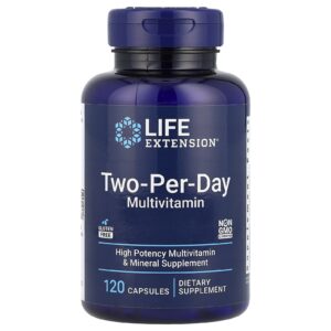 Life Extension Multivitamínico 2 por Dia V2 120 Cápsulas