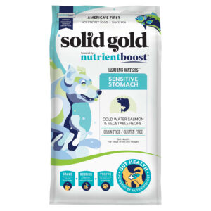 Solid Gold Leaping Waters™ Para Cães Todas as Fases da Vida Receita com Salmão e Vegetais de Água Fria 17 kg (375 lb)