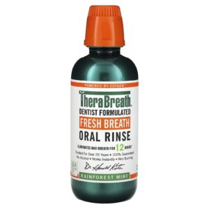 TheraBreath Hálito Fresco Enxágue Oral Hortelã da Floresta Tropical 473 ml (16 fl oz)