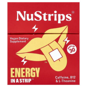 NuStrips Energy In A Strip™ Canela e Baunilha 30 Tiras