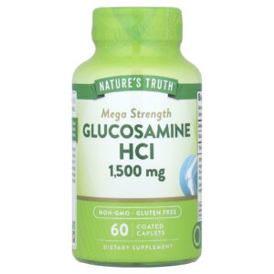 Natures Truth Cloridrato de Glicosamina MegaForça 1.500 mg 60 Cápsulas Revestidas
