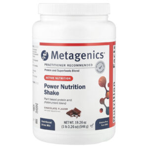 Metagenics Shake da Power Nutrition Chocolate 546 g (1 lb 326 oz)