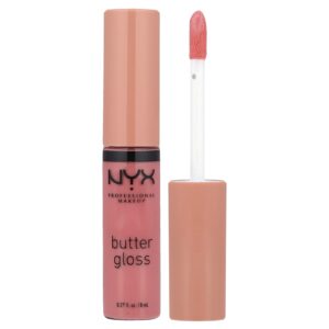 NYX Professional Makeup Brilho de Manteiga Brilho Labial 05 Creme Brulee 8 ml (027 fl oz)