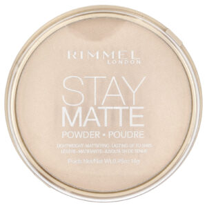 Rimmel London Stay Matte Lightweight Mattifying Powder 011 Creamy Natural 0.49 oz (14 g)