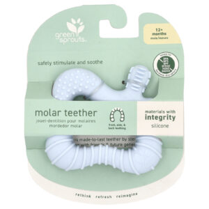 Green Sprouts Molar Teether Silicone 12+ Months 1 Teether