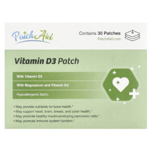 PatchAid Adesivo de Vitamina D3 30 Adesivos
