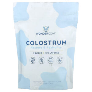 Wondercow Colostro em Pó Sem Sabor 30 Embalagens 2 g (007 oz) Cada