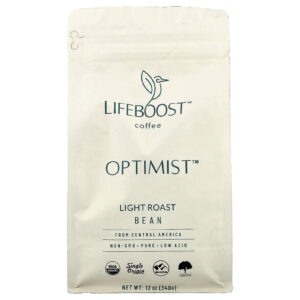 Lifeboost Café Optimist™ Grão Torra Leve 340 g (12 oz)