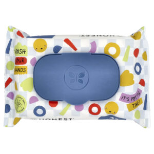 The Honest Company Little Flushables Sem Perfume 42 Lenços à Base de Plantas