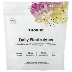 Thorne Eletrólitos Diários Embalagem Variada 30 Embalagens 437 g (015 oz) Cada