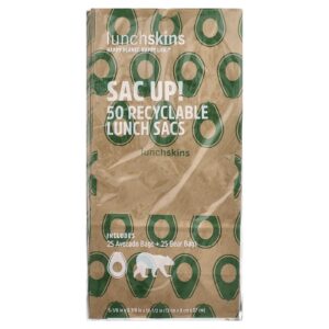 Lunchskins Sac Up! Lancheiras Recicláveis 50 Sacos