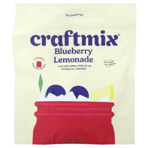 Craftmix Limonada de Mirtilo 12 Embalagens 7 g (025 oz) Cada