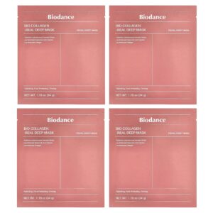 Biodance Máscara de Beleza Profunda Real Bio Collagen 4 Máscaras 34 g (119 oz) Cada