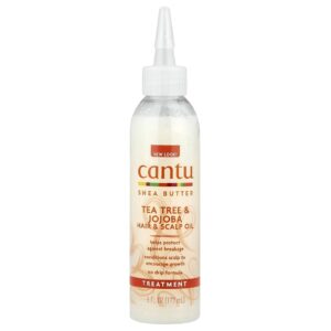 Cantu Manteiga de Karité Melaleuca e Óleo de Jojoba para Cabelos e Couro Cabeludo 177 ml (6 fl oz)