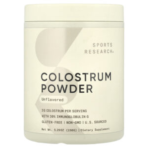 Sports Research Colostro em Pó Sem Sabor 150 g (529 oz)