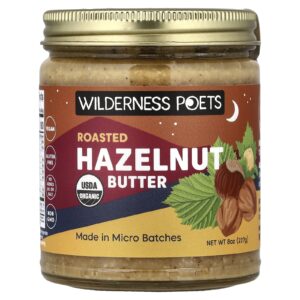 Wilderness Poets Manteiga de Avelã Torrada 227 g (8 oz)