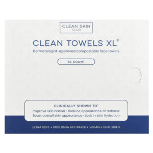 Clean Skin Club Clean Towalls XL® 50 Unidades