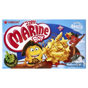 Orion Marine Baby Lanche à Base de Trigo Algas Marinhas 40 g (141 oz)
