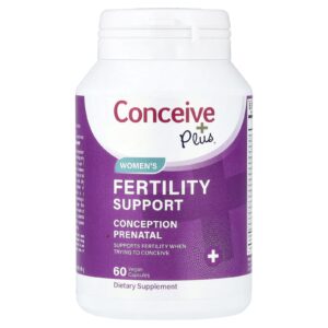 Conceive Plus Suporte à Fertilidade da Mulher 60 Cápsulas Veganas