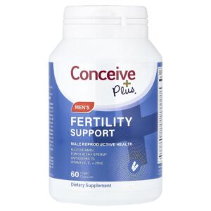 Conceive Plus Suporte à Fertilidade Masculina 60 Cápsulas Veganas