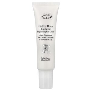 100% PURE Creme para a Área dos Olhos Iluminador com Cafeína e Grãos de Café 30 ml (1 fl oz)
