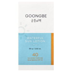 Goongbe Protetor Solar Waterful Sun Lotion Suave FPS 40 80 g (282 oz)