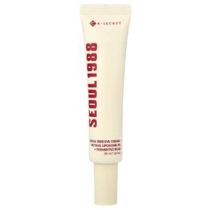 K-Secret Seoul 1988 Creme para a Área dos Olhos Lipossomo da Retina 4% + Feijão Fermentado 30 ml (101 fl oz)