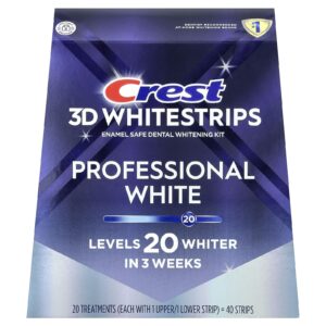 Crest 3D Whitestrips Kit para Clareamento Dental 40 Tiras