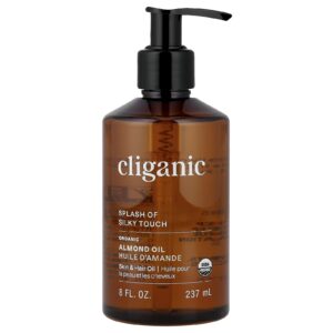 Cliganic Óleo de Amêndoa Orgânica 237 ml (8 fl oz)