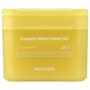 MEDIHEAL Vitamide Disco Iluminador Dia e Noite 100 Discos 180 ml (608 fl oz)
