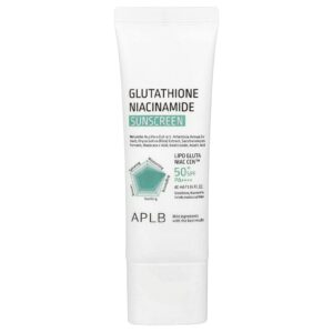 APLB Glutathione Niacinamide Sunscreen SPF 50+ PA ++++ 1.35 fl oz (40 ml)